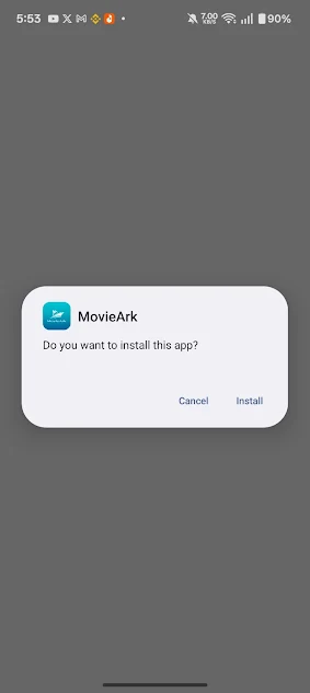 Screenshot of Movie Ark Apk