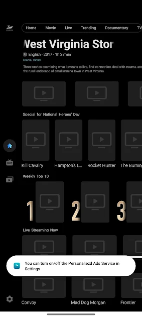 Screenshot of MovieArk Apk